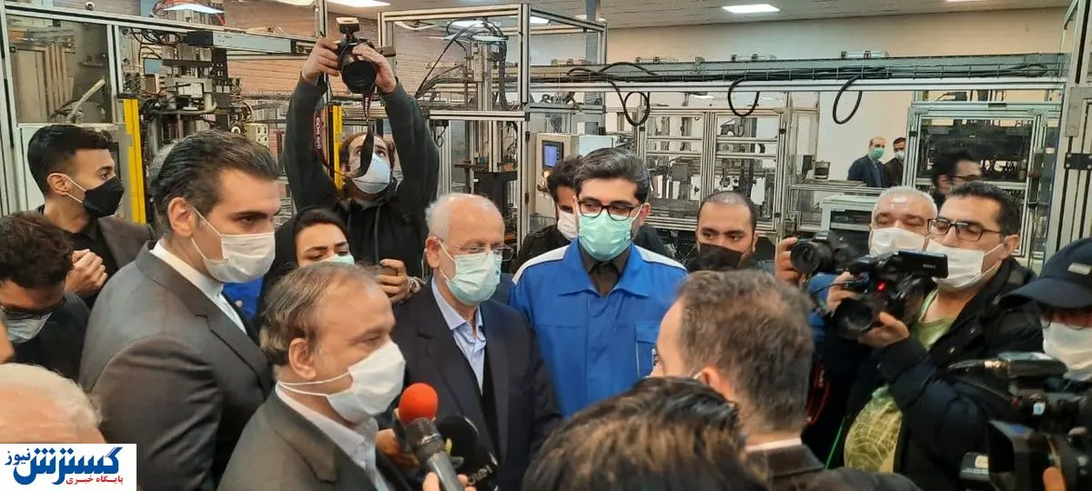 افتتاح خط تولید ترمز تارا توسط وزیر صمت