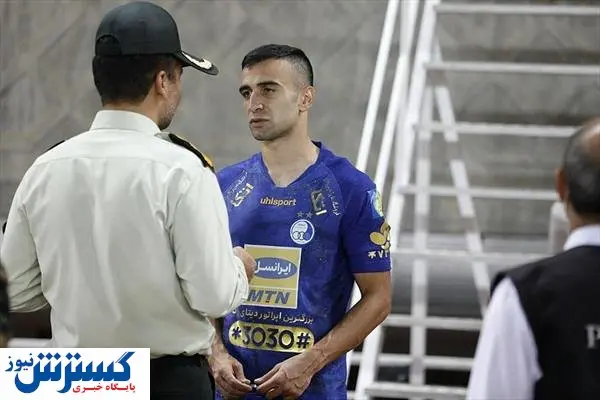 غیبت مشکوک مهاجم استقلال در بازی دوستانه