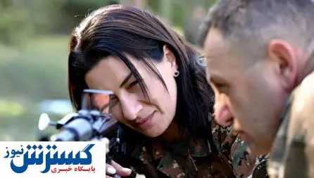 همسر نخست وزیر ارمنستان به جبهه میرود + عکس