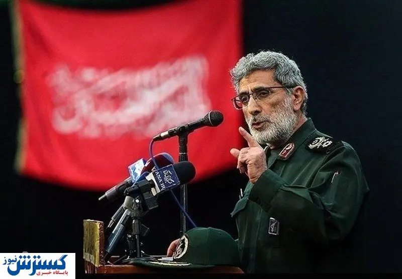 لباس خاص سردار قاآنی در سفر به نجف اشرف + عکس