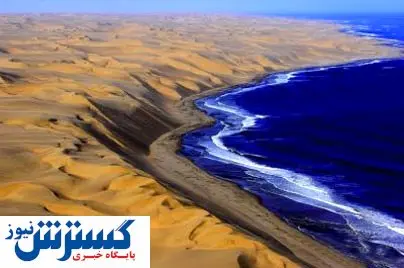 هم جواری عجیب کویر و اقیانوس + تصاویر