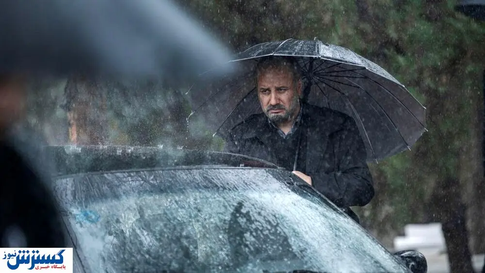 عکس منتشر نشده جواد عزتی در فیلم مرد بازنده