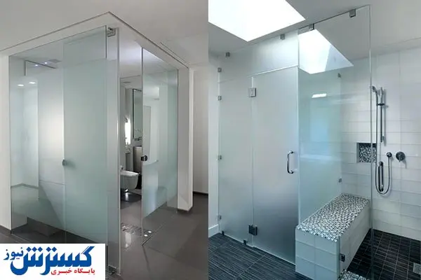 معرفی انواع شیشه حمام