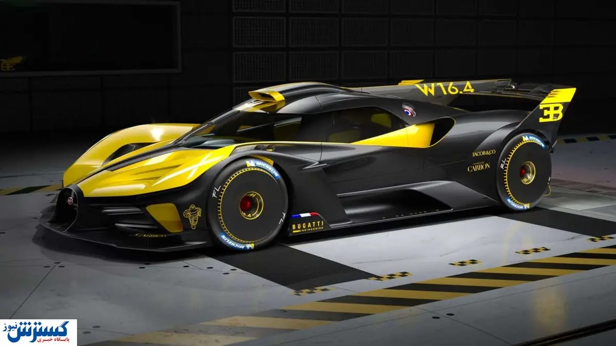 غول جدید بوگاتی از راه رسید + تصاویر