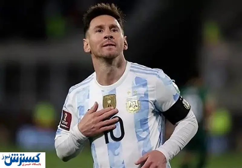 احساساتی شدن مسی پس از شکستن رکورد پله و سوارس + عکس