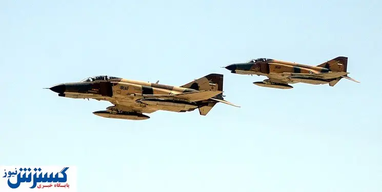 سلفی جالب یک خلبان جنگنده ایرانی در آسمان + عکس