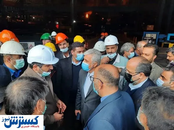 بازدید از مجتمع چادرملو توسط نماینده رئیس جمهور