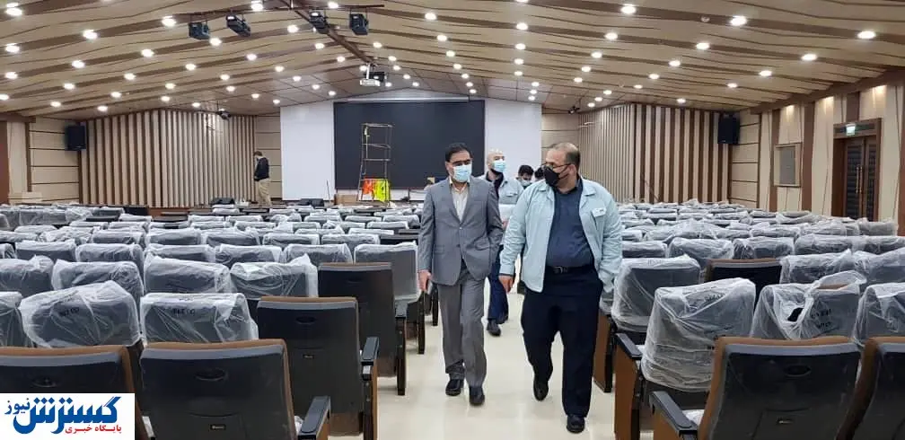 بازدید مدیرعامل فولاد خوزستان از تالار شهید امتی