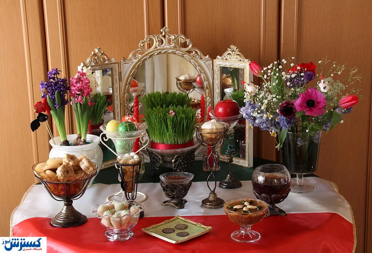 قیمت این هفت سین ۵۰ میلیون آب می خورد! + عکس