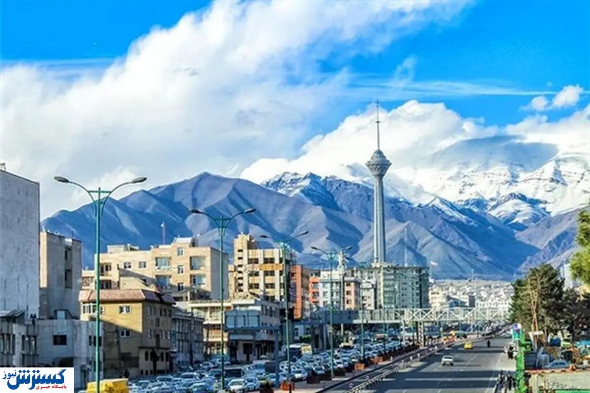 کیفیت هوای تهران در شرایط قابل قبول