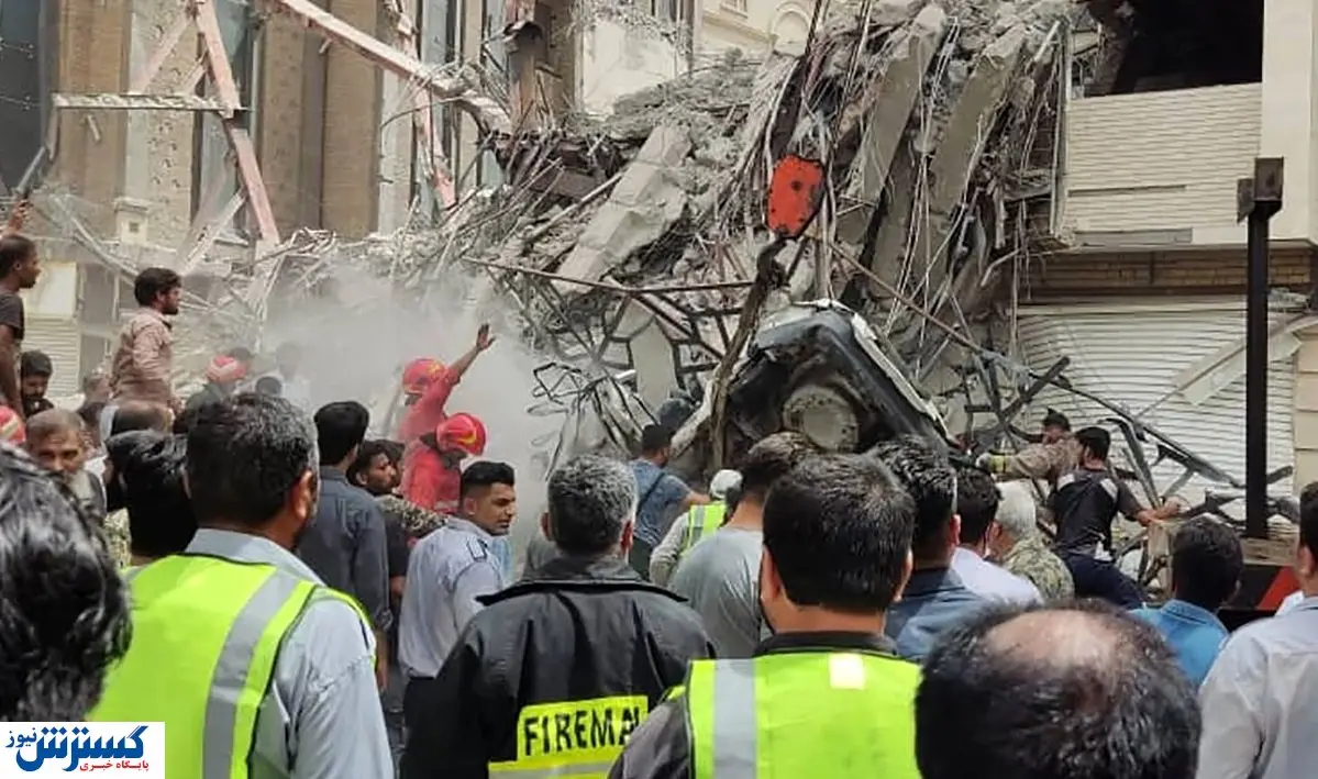 دستور ویژه رئیسی برای رسیدگی به سانحه ریزش ساختمان در آبادان