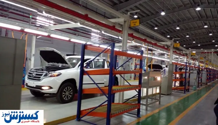 بازدید وزیر صمت از خطوط تولید خودروسازی مکث موتور