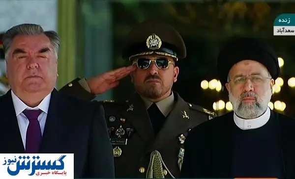 استقبال رئیسی از رئیسجمهور تاجیکستان