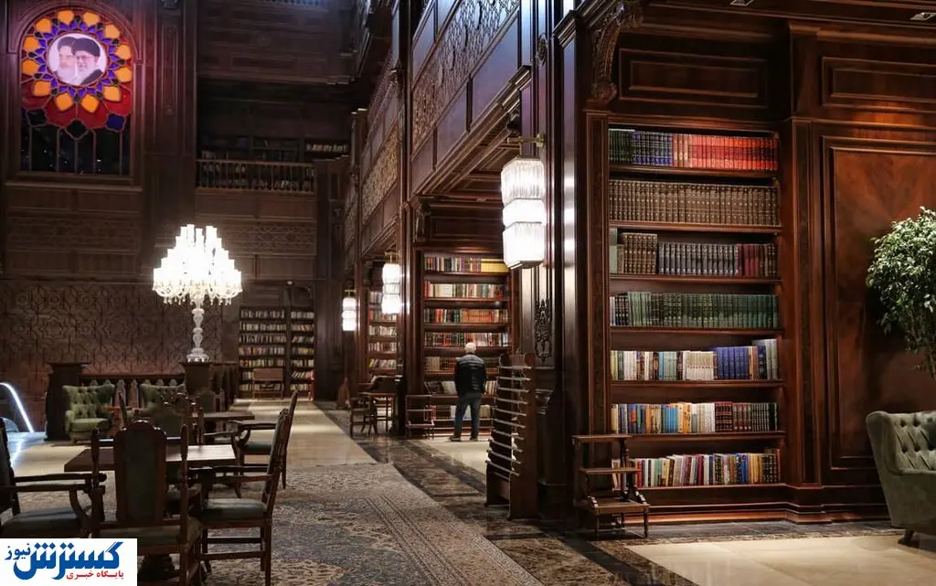 کتابخانه ای لاکچری به سبک فیلم هری پاتر