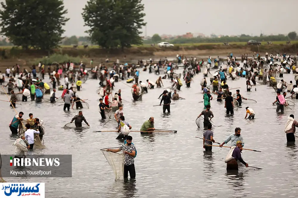 تصاویر/ قُرُقشکنی آببندان در روستای رَمِنِت بابل