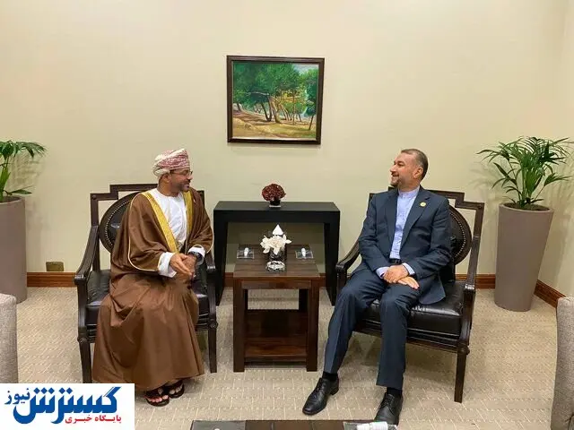 دیدار وزیر خارجه ایران و عمان