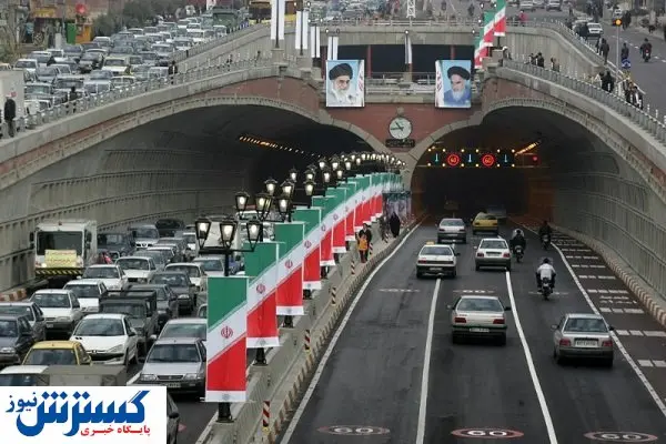 افزایش حجم ترافیک در بزرگراه های تهران