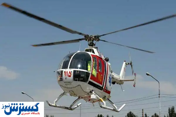 انتقال هوایی دو قلب اهدایی به مدد اورژانس هوایی تهران