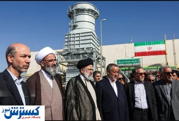 افتتاح بلوک دوم نیروگاه شهید باکری سمنان با حضور رئیسی جمهور
