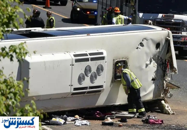جزئیات حادثه واژگونی اتوبوس در جاده نیشابور-سبزوار | آمار مصدومین اعلام شد