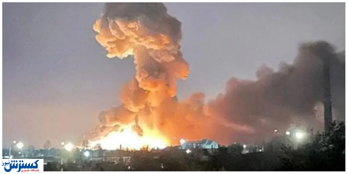 پادگان لویزان تهران هدف حمله قرار گرفت +فیلم لحظه اصابت