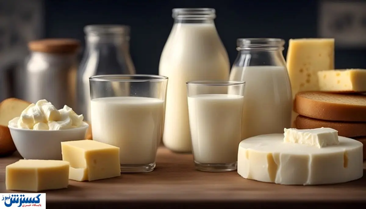 بازار لبنیات شیر تو شیر شد | مردم منتظر گرانی باشند