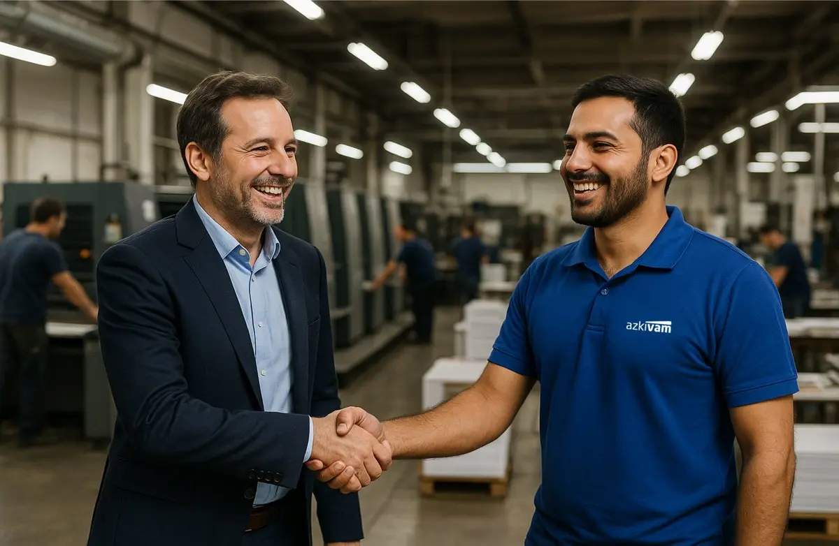 همکاری چاپازون و ازکیوام؛ گامی بزرگ برای تحول صنعت چاپ ایران