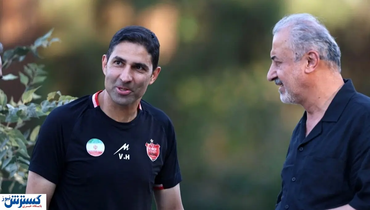 حمله هواداران پرسپولیس به هاشمیان | توپ به زمین درویش افتاد