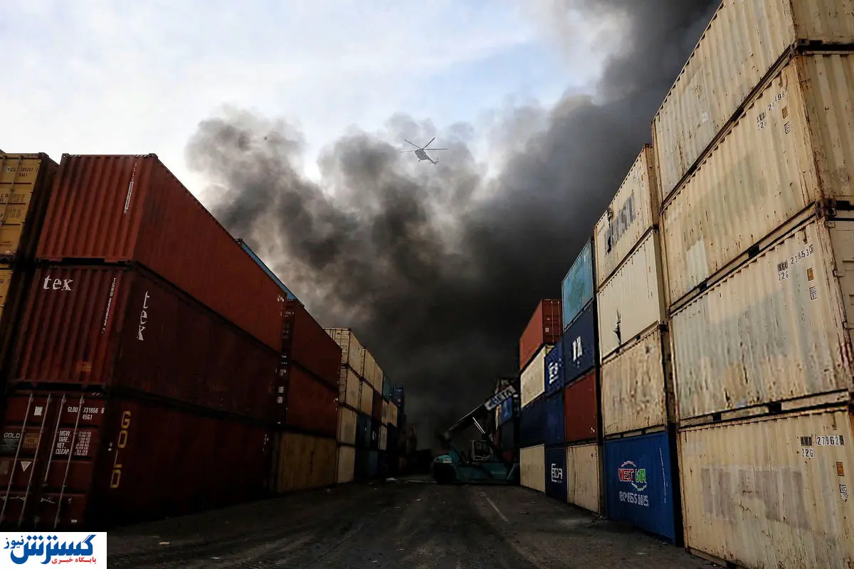 سکوت دولت در قبال سوختن کانتینرها؛ صاحبان بار گرفتار خسارتهای سنگین شدند